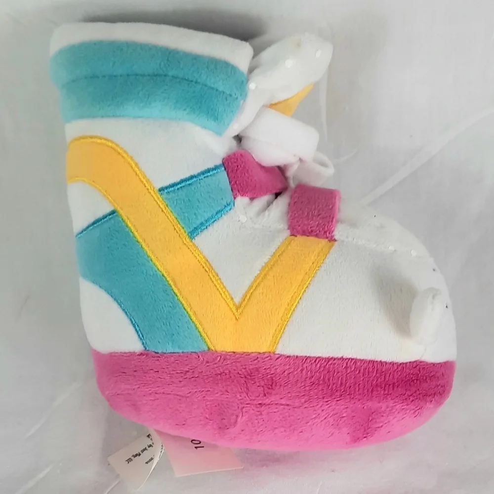 Shopkins Plush Sneaky Wedge Sneaker Shoe And Pancake Jake Lot Of 2 Stuffed Toys